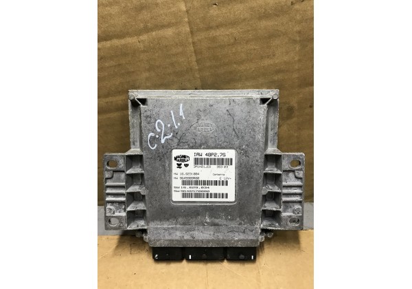 Електронний блок управління двигуном, ЕБУ Citroen C2, C3, Peugeot 206, 1.1 8V, 9645989480, 9646570080, 16629034